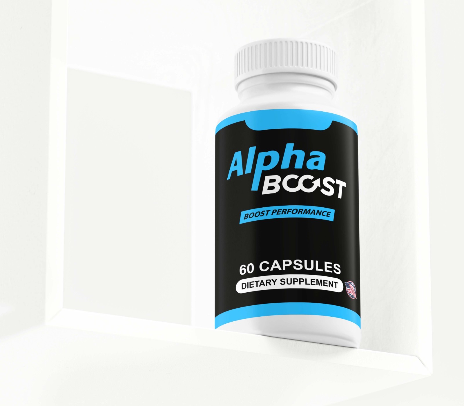 ( 6 Pack ) Alpha Boost Advanced Supplement for Men with Natural Ingredients