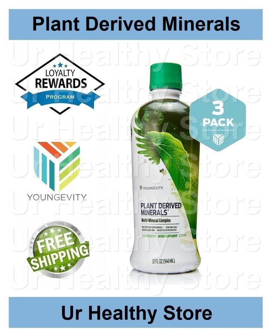 Plant Derived Minerals (3 PACK) Youngevity **LOYALTY REWARDS**