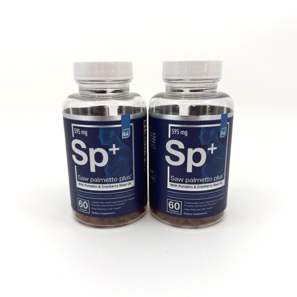 Essential Elements Saw Palmetto Plus 595mg 60 Softgels 2 Pack BB 01/2026