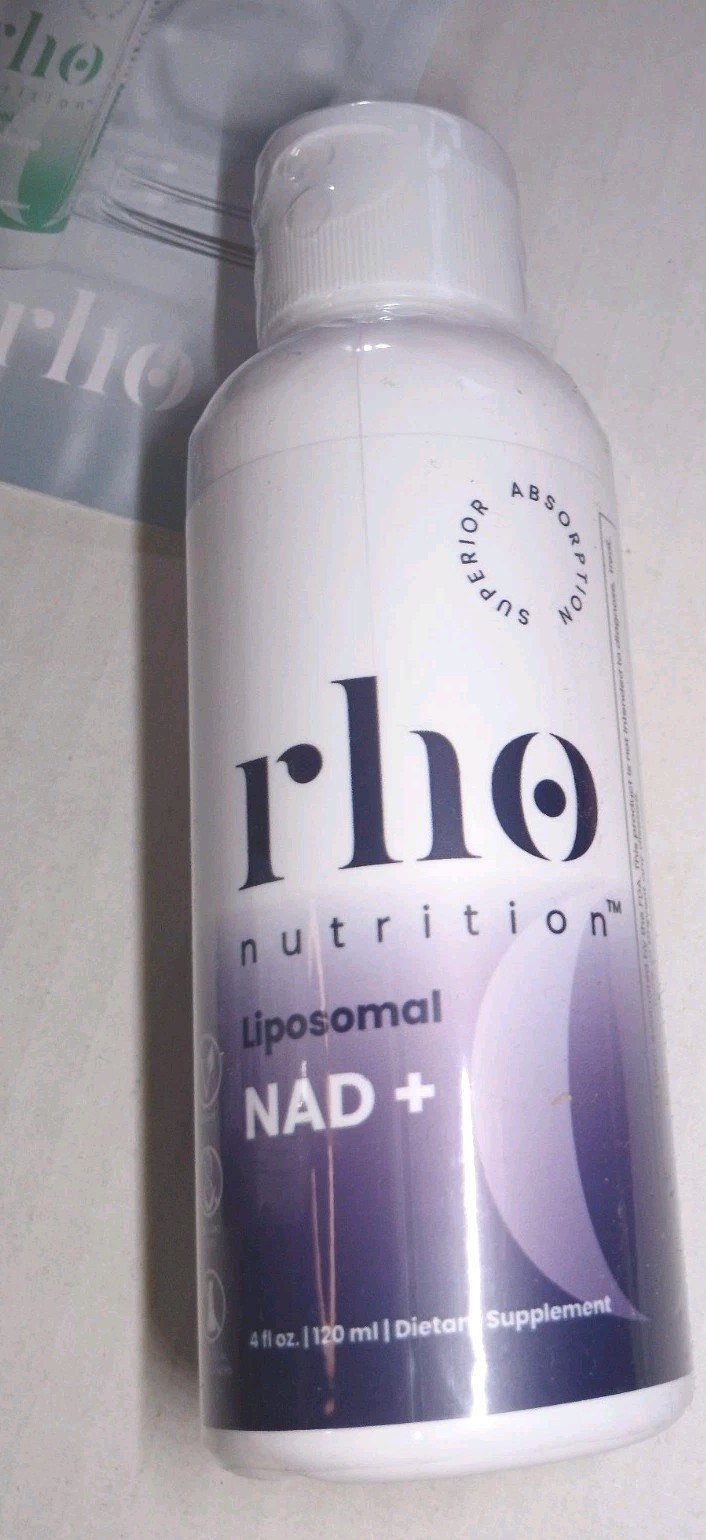Rho Nutrition Liposomal NAD+ 4 fl oz Ultra-High Absorption Liquid 3PK Exp 11-27