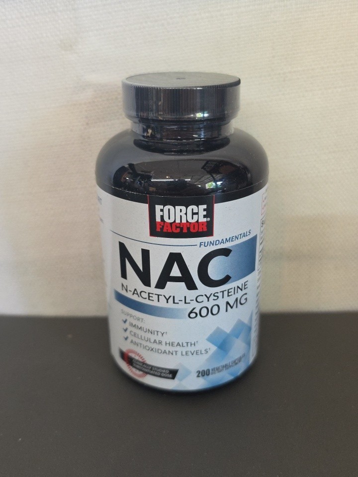 Fundamentals, NAC, N-Acetyl-L-Cysteine, 600 mg, 200 Vegetable Capsules