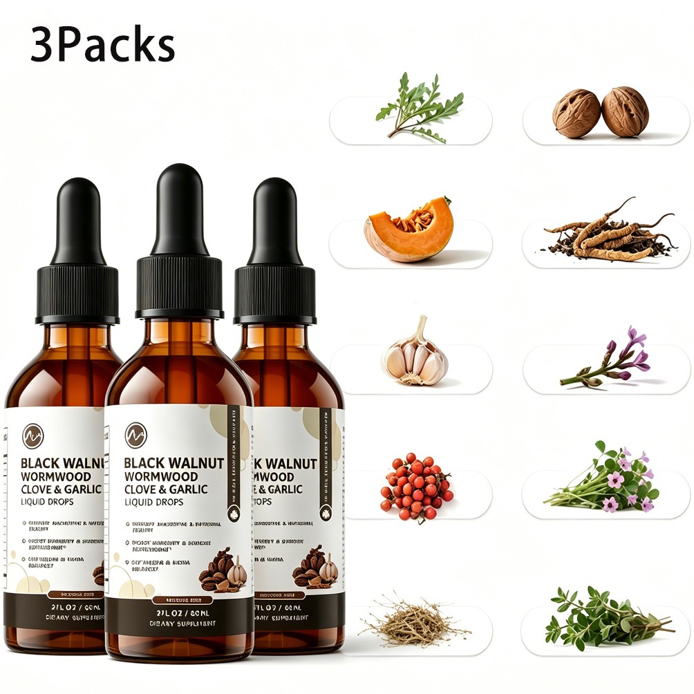 180ml Parasite Cleanse Tincture/Extract-Wormwood, Black Walnut Hull, Clove