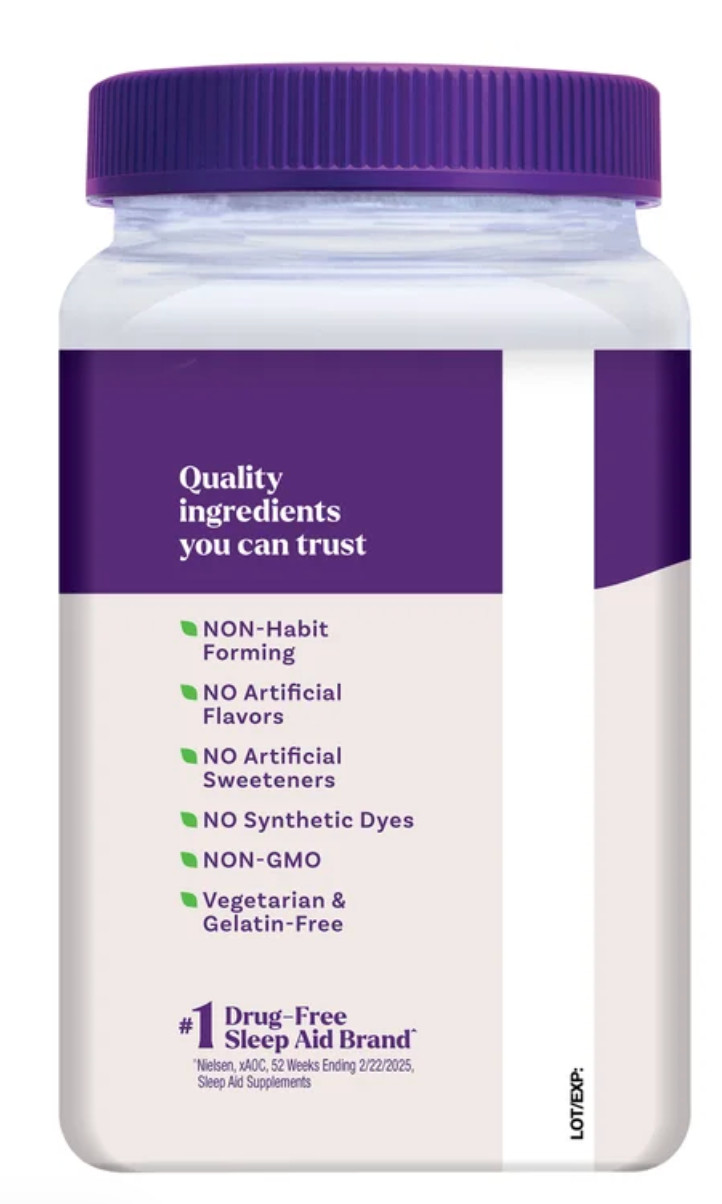 Natrol Melatonin 5mg Sleep Support Gummies, Strawberry Flavor, 180 Count