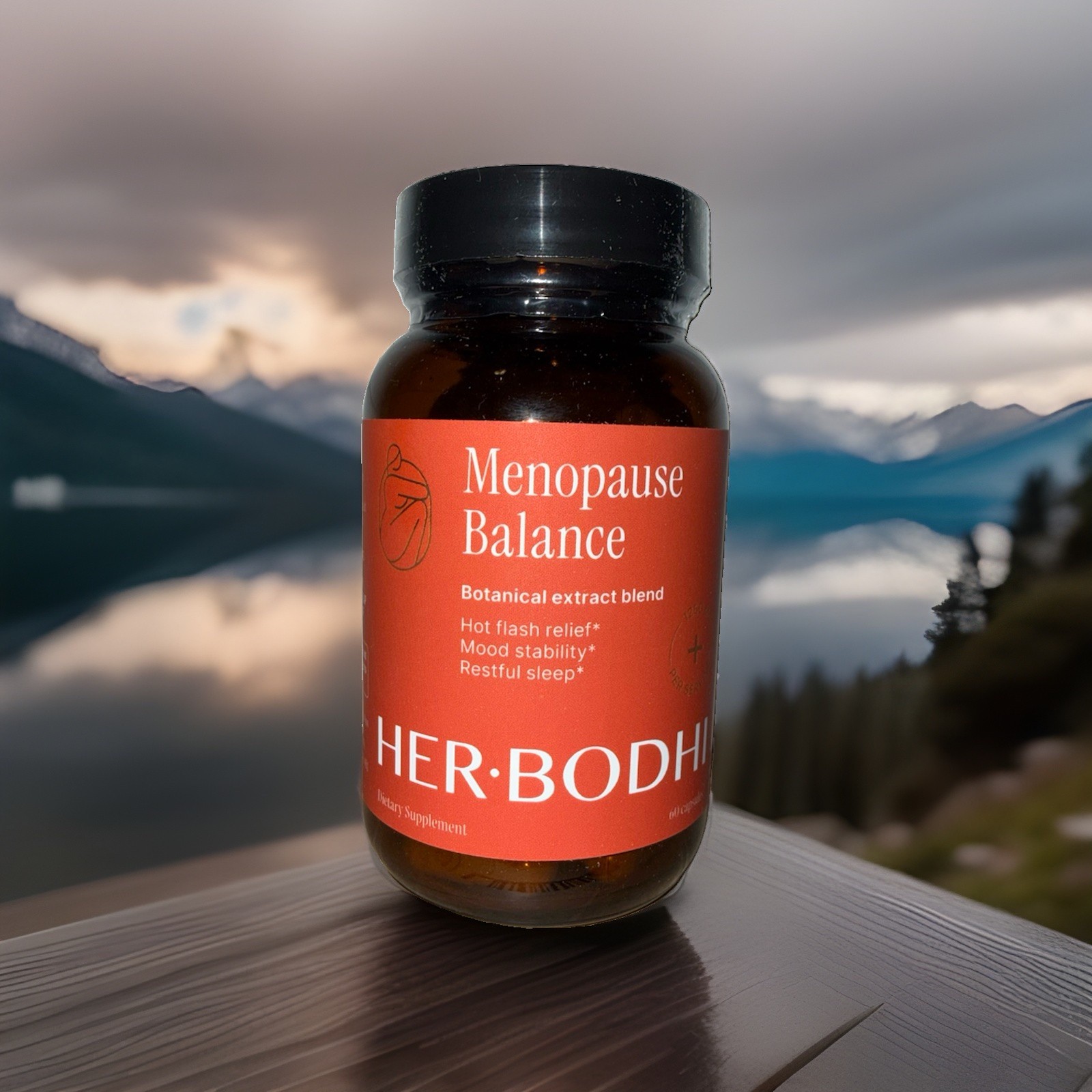 Her-Bodhi Meno Menopausal syptom relief~60 capsules Exp 09/28 New Presentation