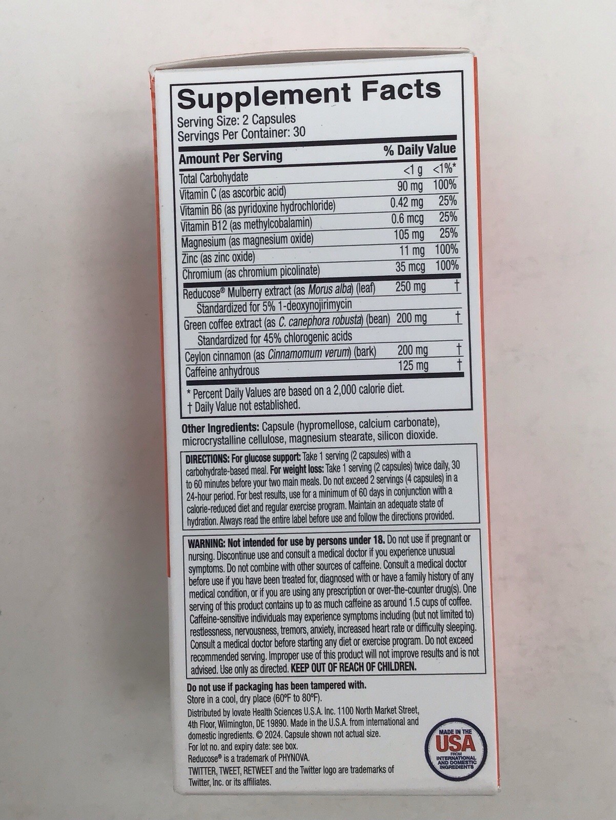 2x Hydroxycut Pro Clinical Glucose Support 60 Capsules Each EXP 06/2027+