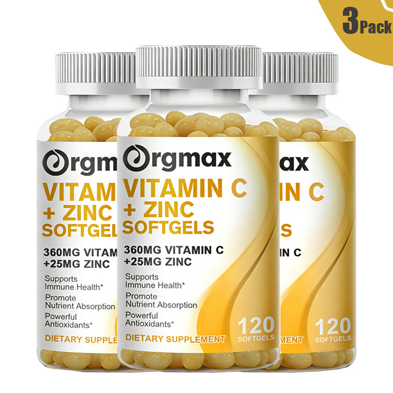 Vitamin C + Zinc Complex Promote Absorption Immune Support & Antioxidant