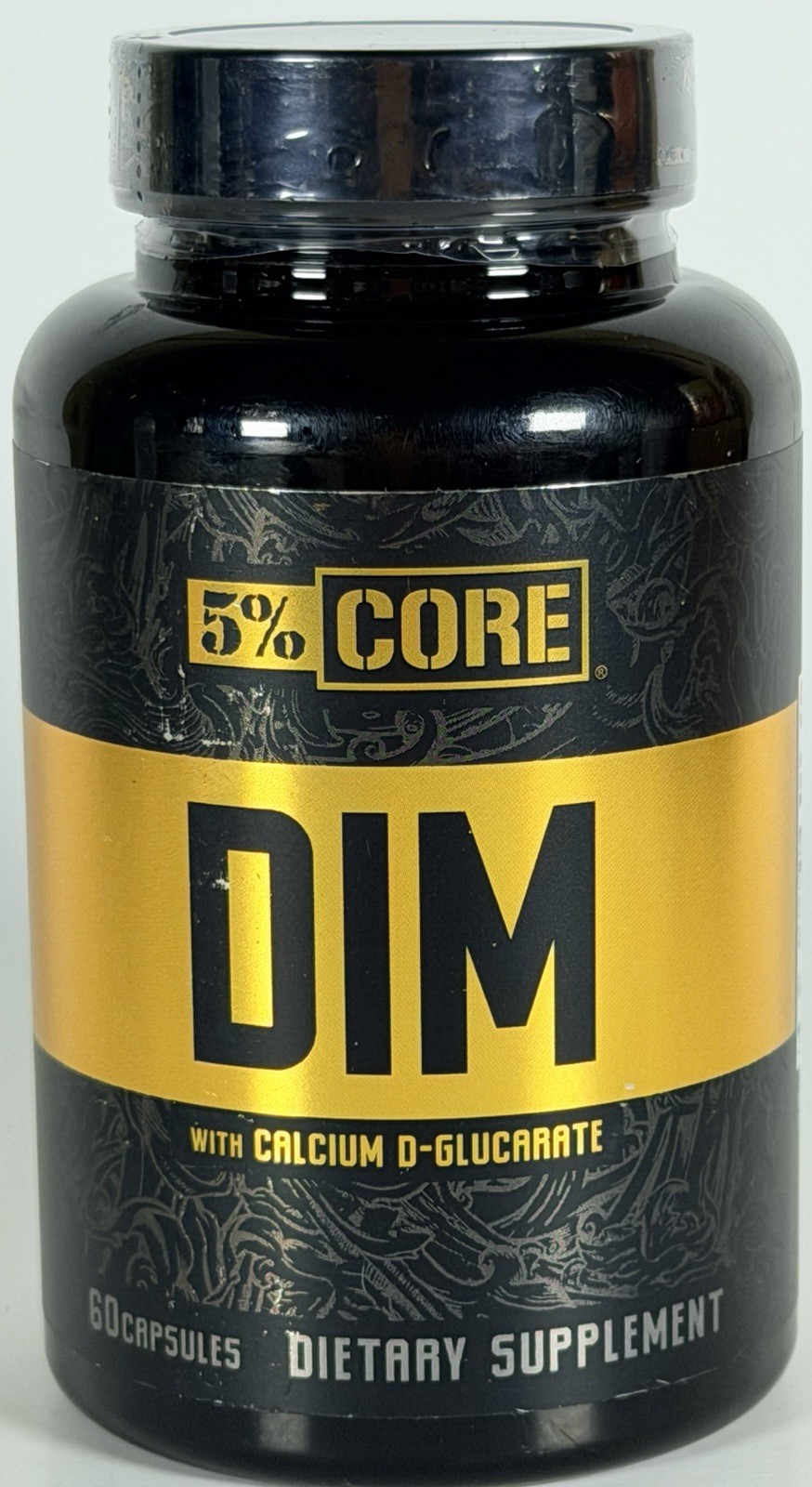 5% Nutrition DIM 60 Capsules w/ Calcium D-Glucarate Exp 07/2028