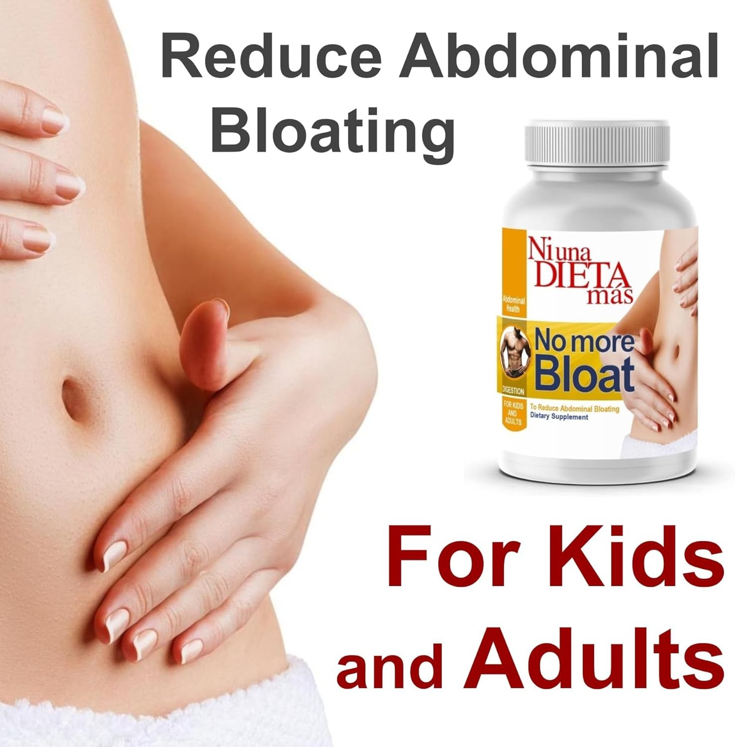 Reduce Abdominal Bloating, Gas and Reflux – Digestion Help for Multiple…