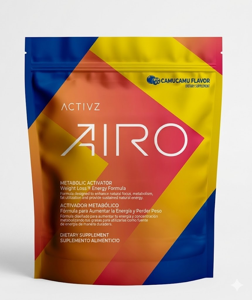 AIRO Superfood Powder Energy Metabolism Support Drink Mix 150g Pouch Supplement