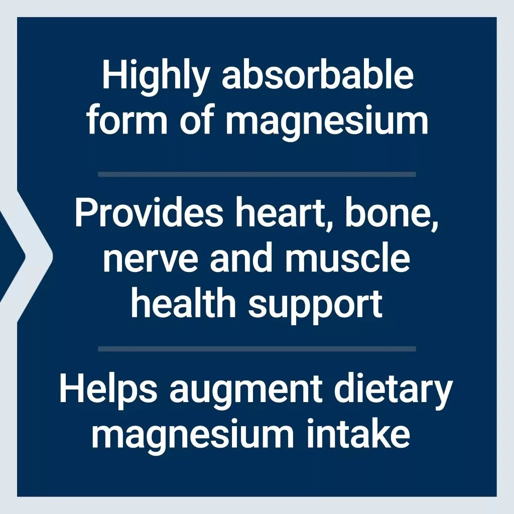 Life Extension Magnesium Glycinate, Heart Health, Bone Health, 90vegcaps