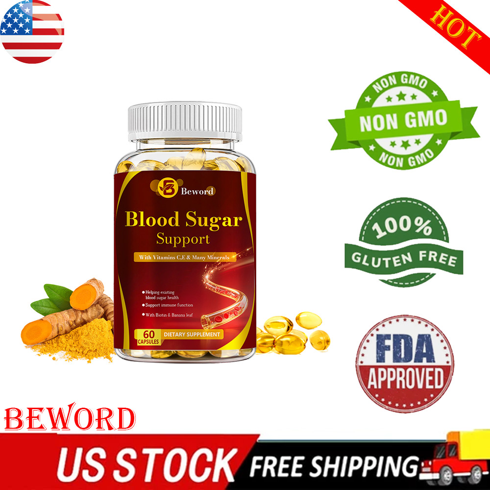 Blood Balance Capsules – Blood Sugar Support & Blood Pressure Supplement