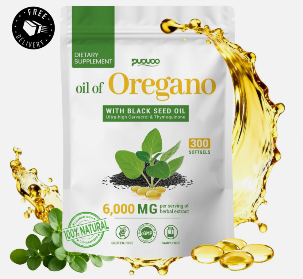 Resilia Oil Of Oregano With Black Seed Oil 6,000MG 300 Softgels (Fast Delivery)
