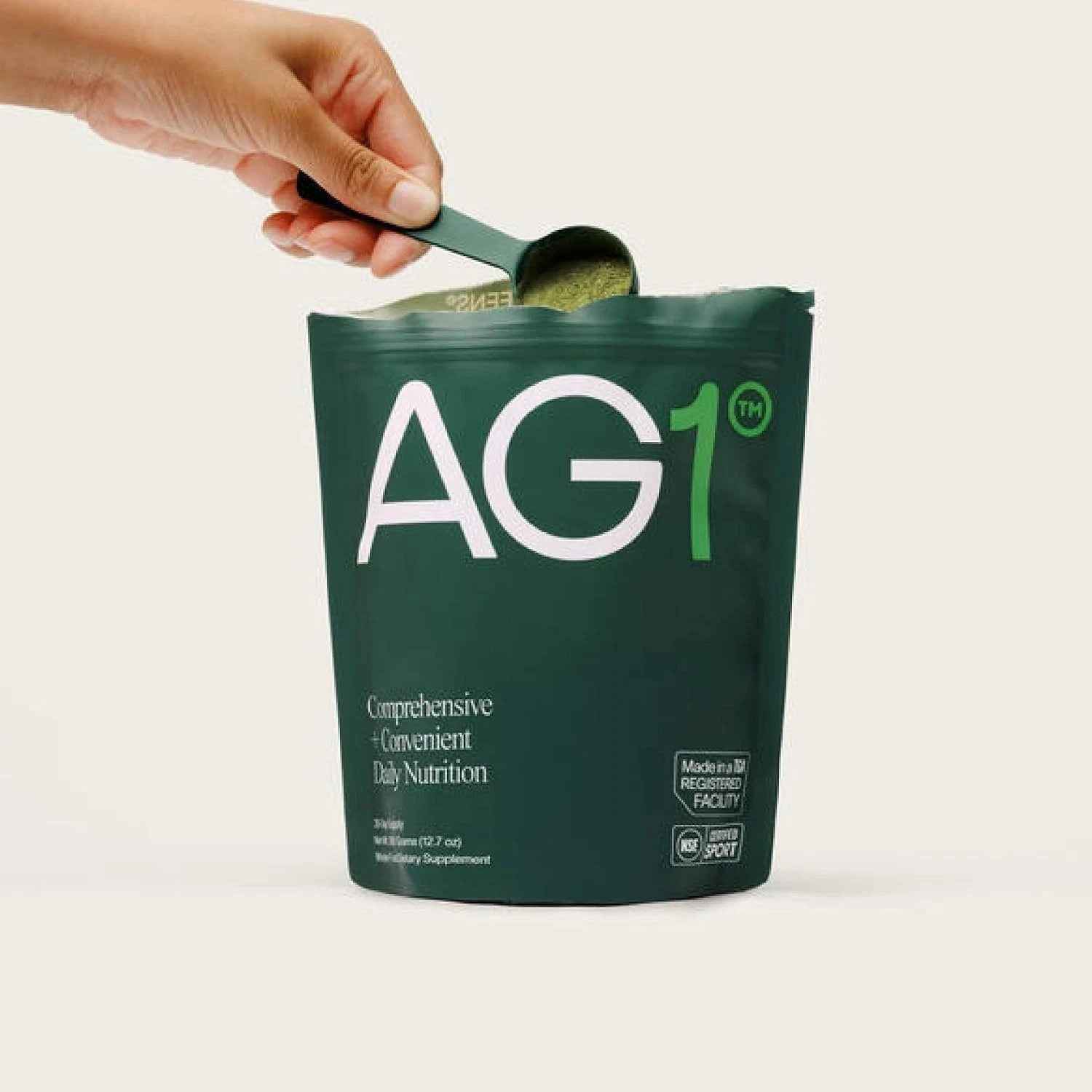 Genuine 3x Bags AG1 Athletic Greens PowderPouch 12.7oz 360g 30 Day Supply 1/27