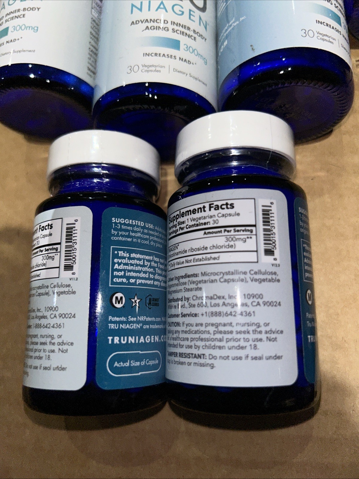 Nicotinamide Riboside, 300 mg, 30 Vegetarian Capsules Authentic 2027+
