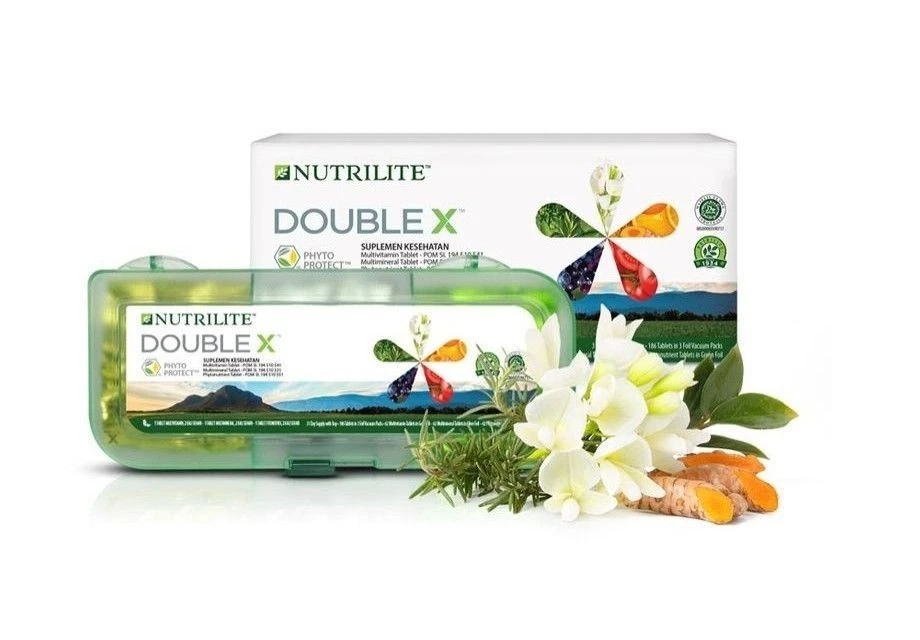 Amway NUTRILITE™ Double X Multivitamin Complex 30 day with 3-Compartment Case
