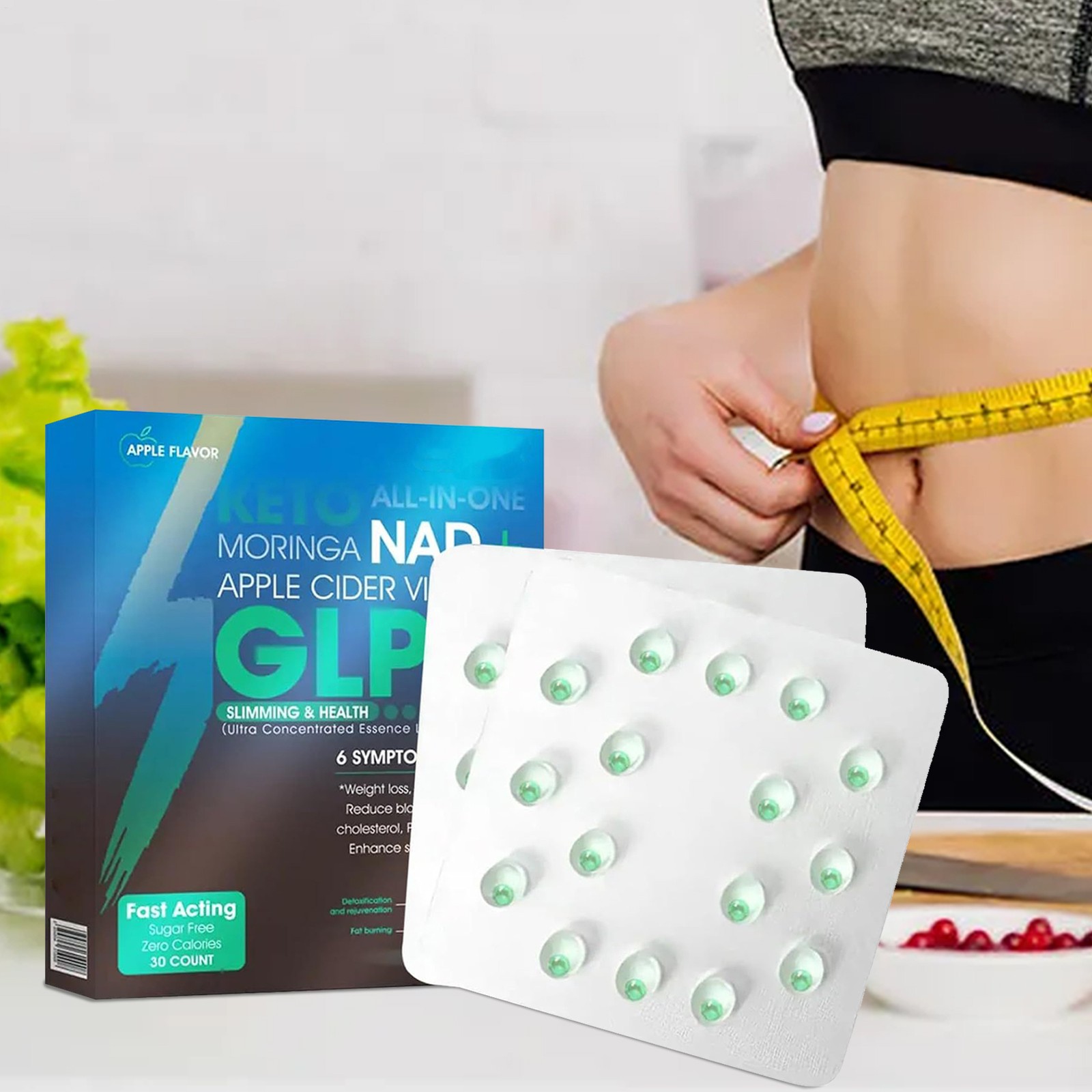 Gut Support Health PEAKA GL P – 1 Ultra Concentrated Liquid Pearls Fat Loss