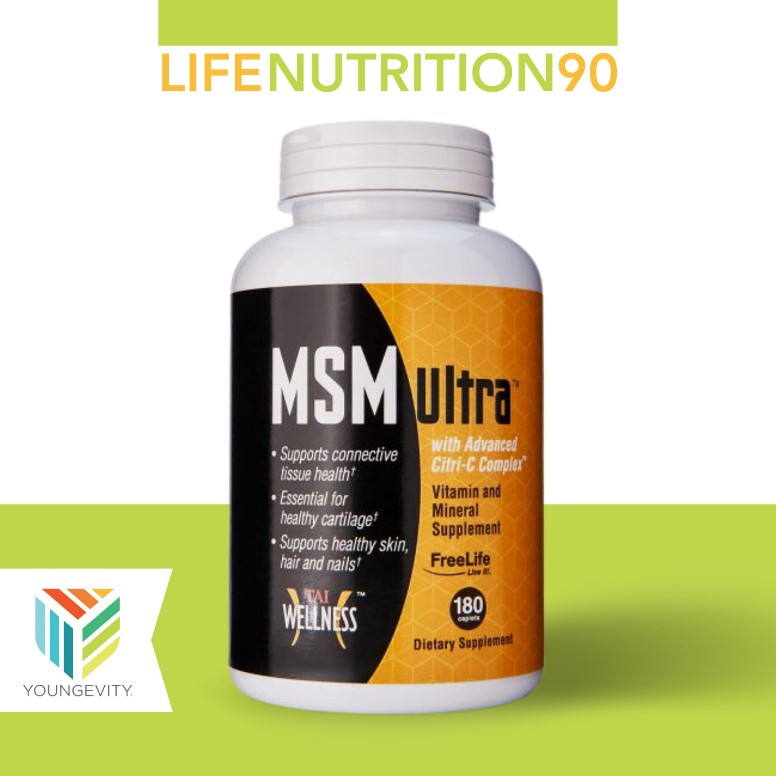 Youngevity MSM Ultra / 180 capsules