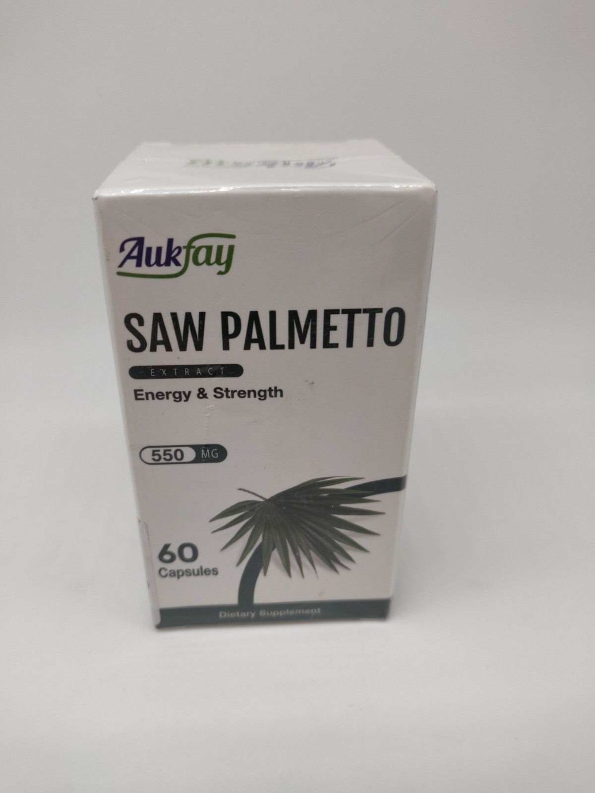 Saw Palmetto Extract 60 Capsules~Enhanced Hair Growth~550 Mg *Exp 12/2025