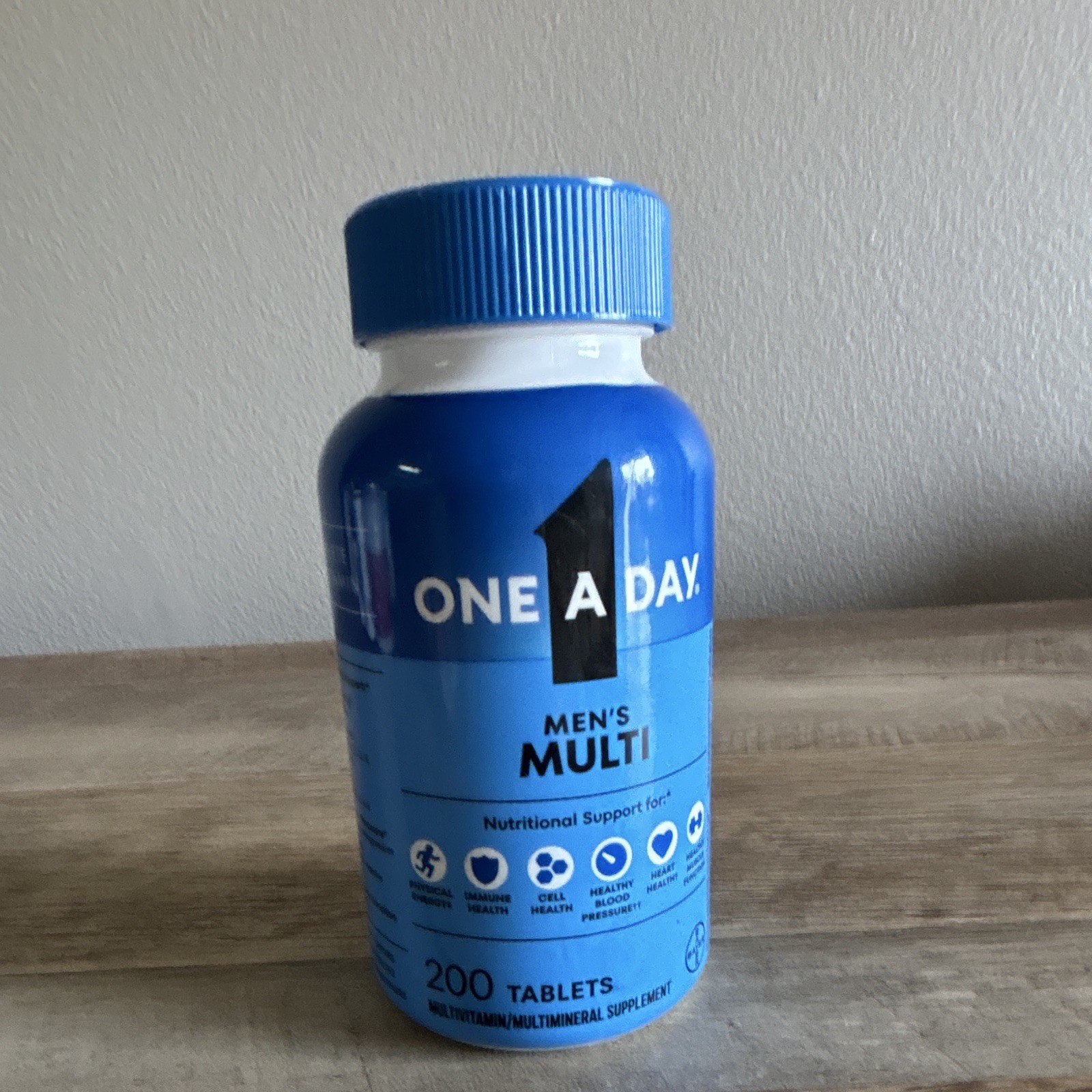 One A Day Men’s Complete Multi Vitamin Dietary Supplement – 200 Tablets