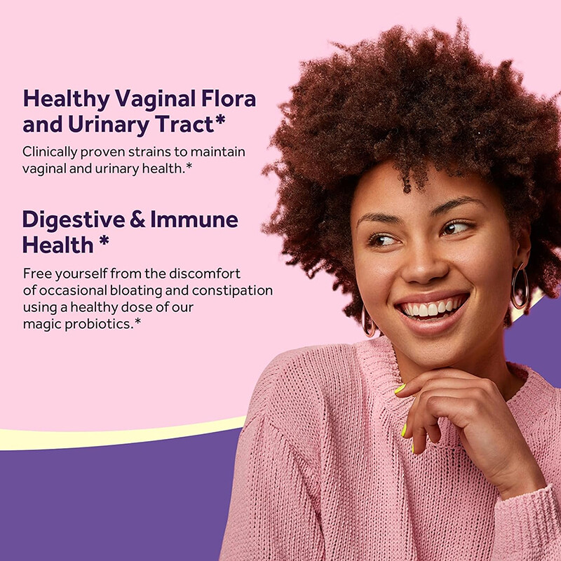 Women’s Probiotics – Prebiotics, Cranberry – Intestinal and Urinary Tract Health