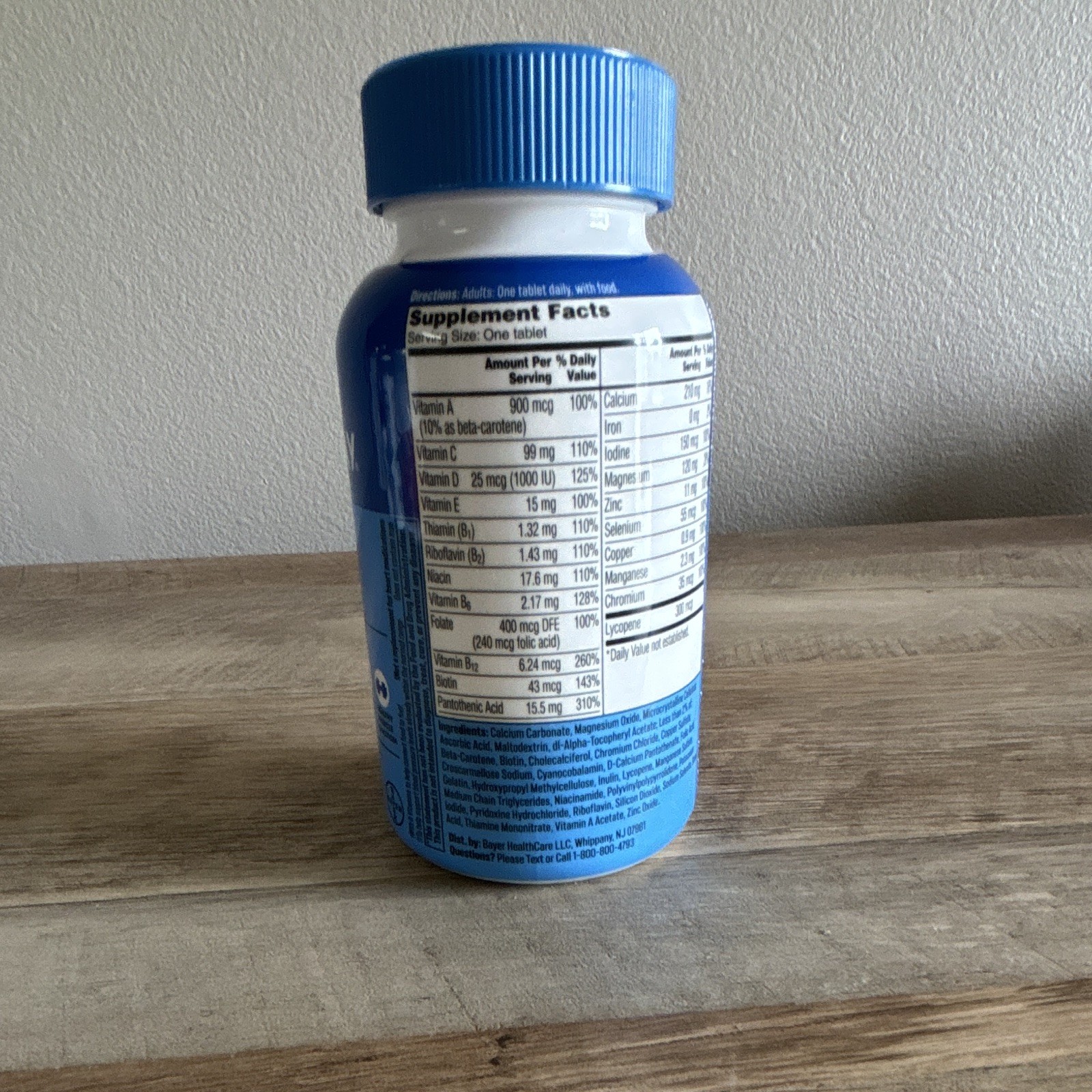 One A Day Men’s Complete Multi Vitamin Dietary Supplement – 200 Tablets