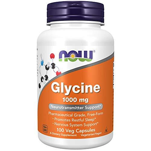 NOW FOODS Glycine 1000 mg – 100 Veg Capsules