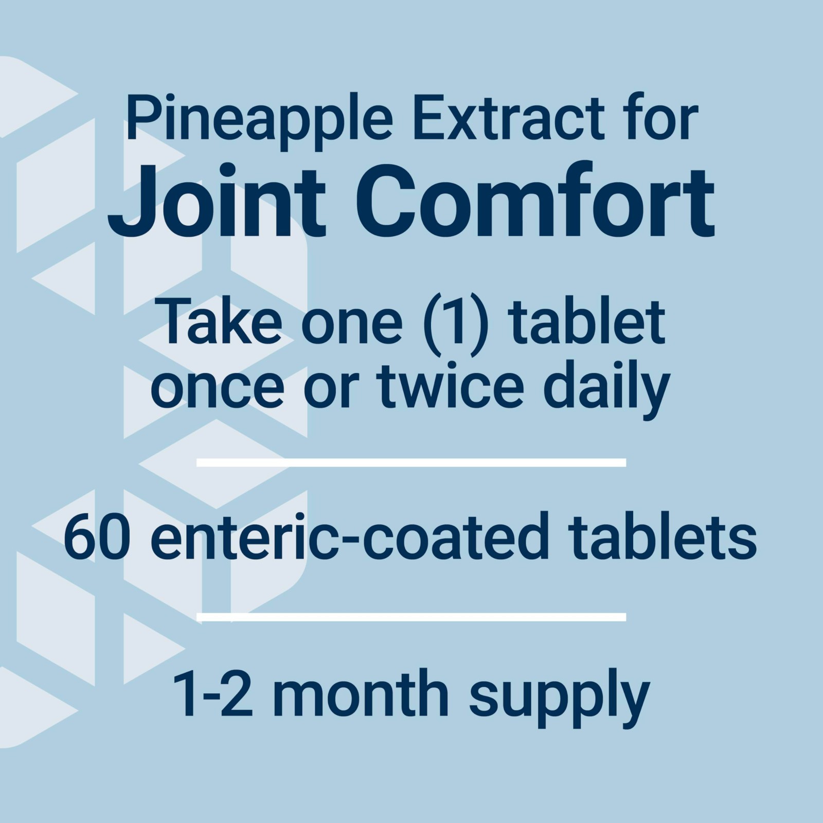 Bromelain Pineapple Extract 500mg – Joint Health & Comfort, Vegetarian, Gluten-F