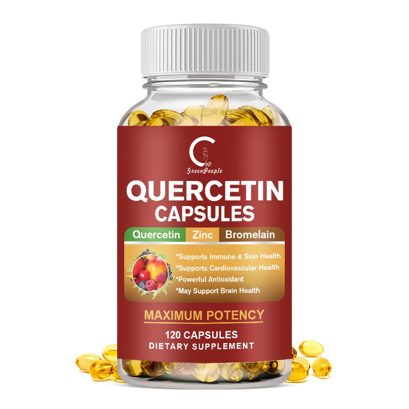 Quercetin 1000mg With Bromelain – Natural Immune supplement, 120-600 Capsules