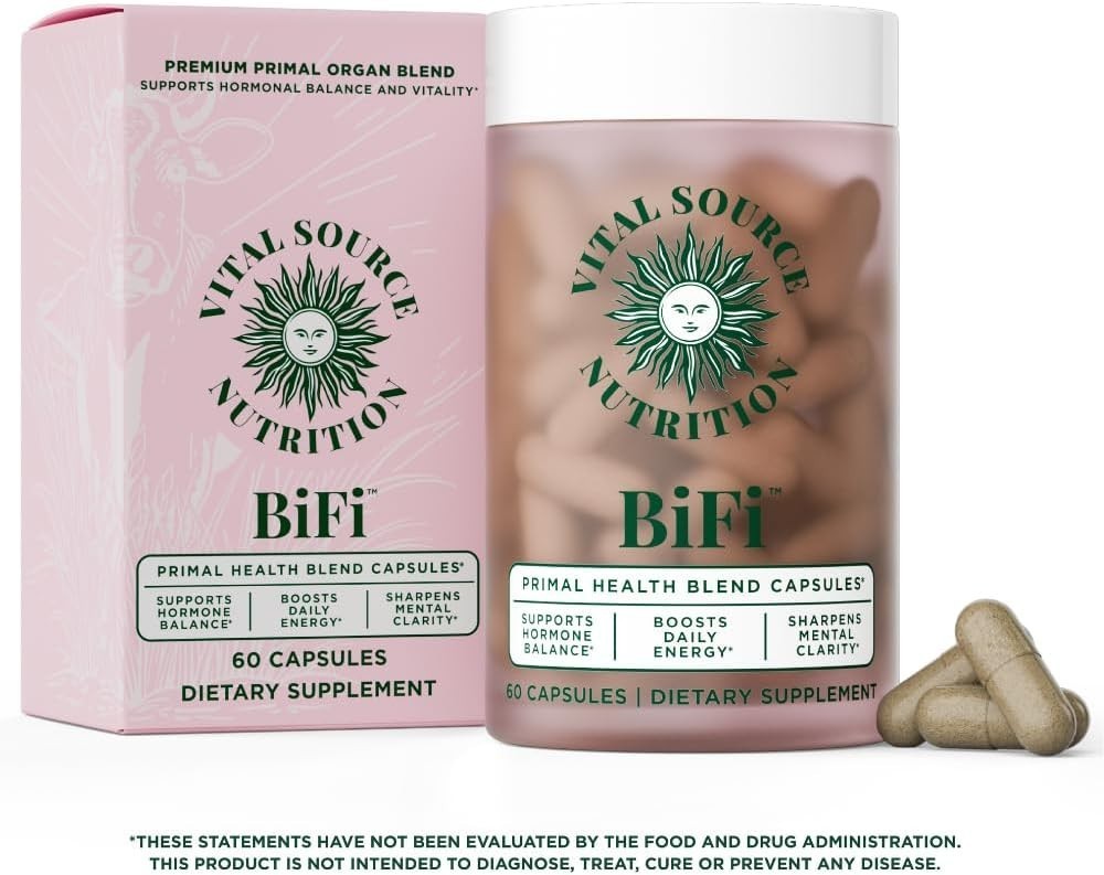 Vital Source Nutrition – BiFi Capsules – Beef Organ Primal Blend