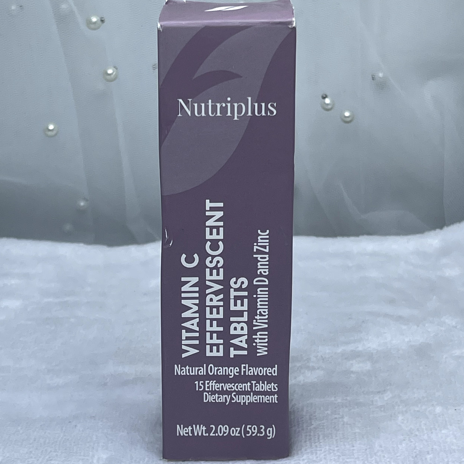 Farmasi Nutriplus Vitamin C D Zinc Effervescent Tablets 15 Ct EXP 10/2026