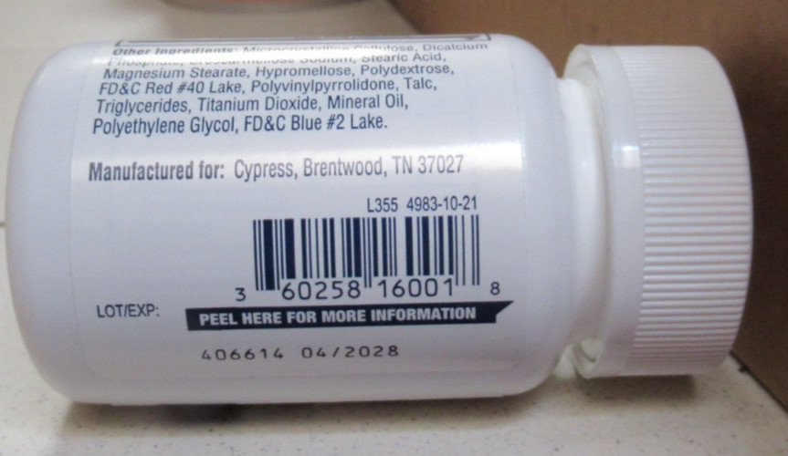 Cypress ~ RENA-VITE RX 100 Tablets ~ Exp 04/2028 ~ New & Sealed ~ Free Shipping