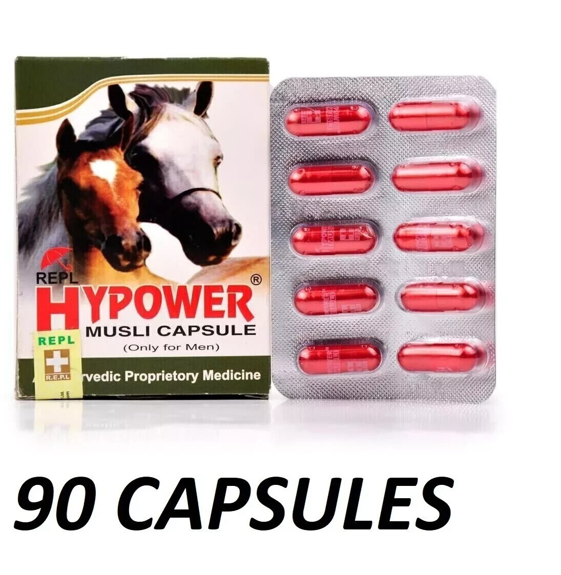 Hypower Musli 90 Caps For Men Improve Strength & stamina Long Expiry & Free Ship