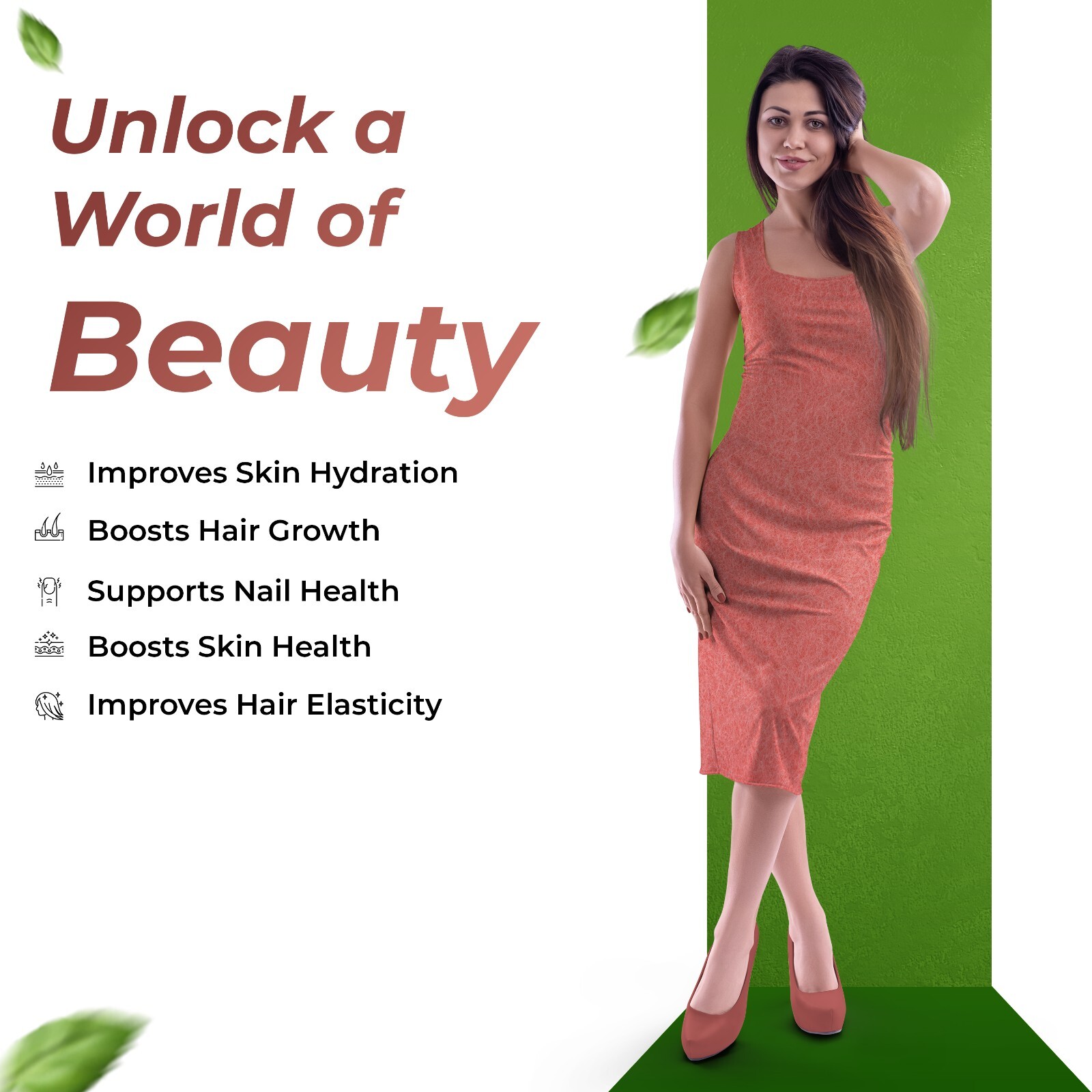 Health Veda Organics Biotin For Healthy Hair, Beautiful Skin, & Nail Growth