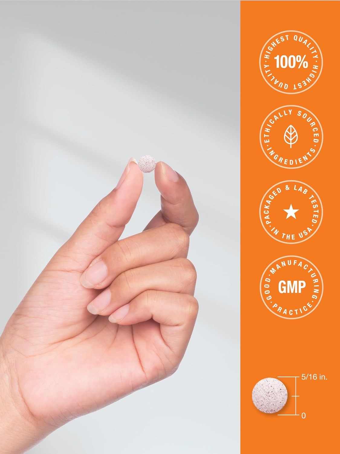 B12 Sublingual 1000 mcg | 400 Dissolvable Vitamins | Vegan Tablets | by Horbaach