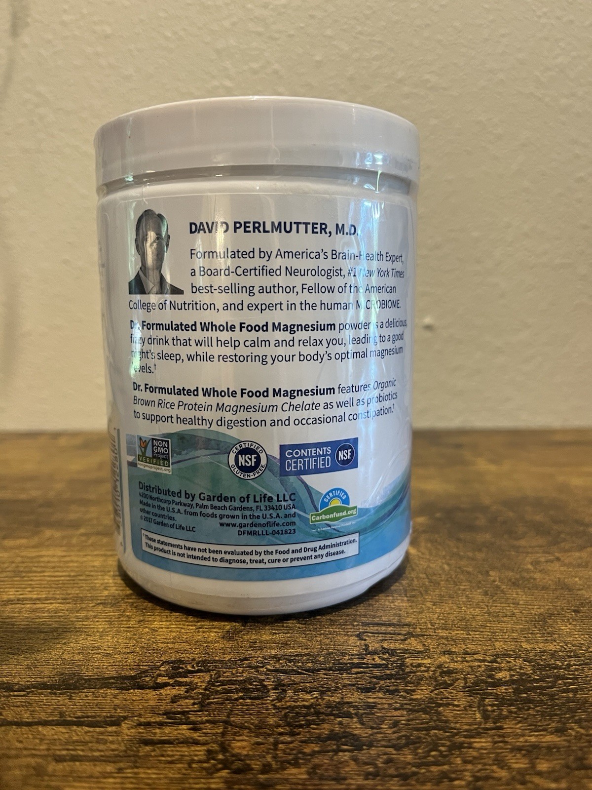 Dr. Formulated, Whole Food Magnesium, Raspberry Lemon, 14.9 oz (421.5 g) 08/2026