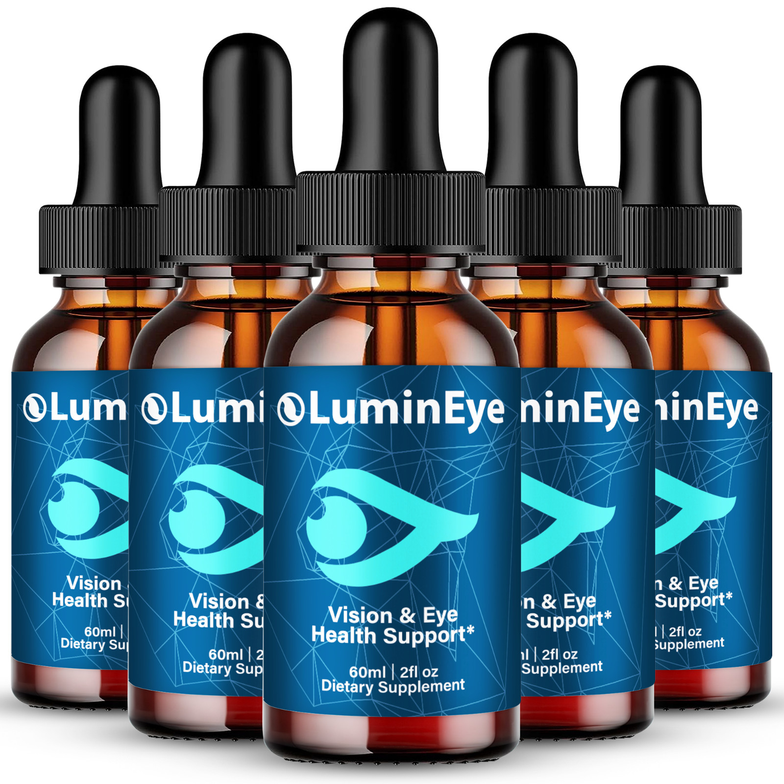(5 Pack) Lumineye Oral Drops – Advanced Lumin Eye under Tongue Eye Drops