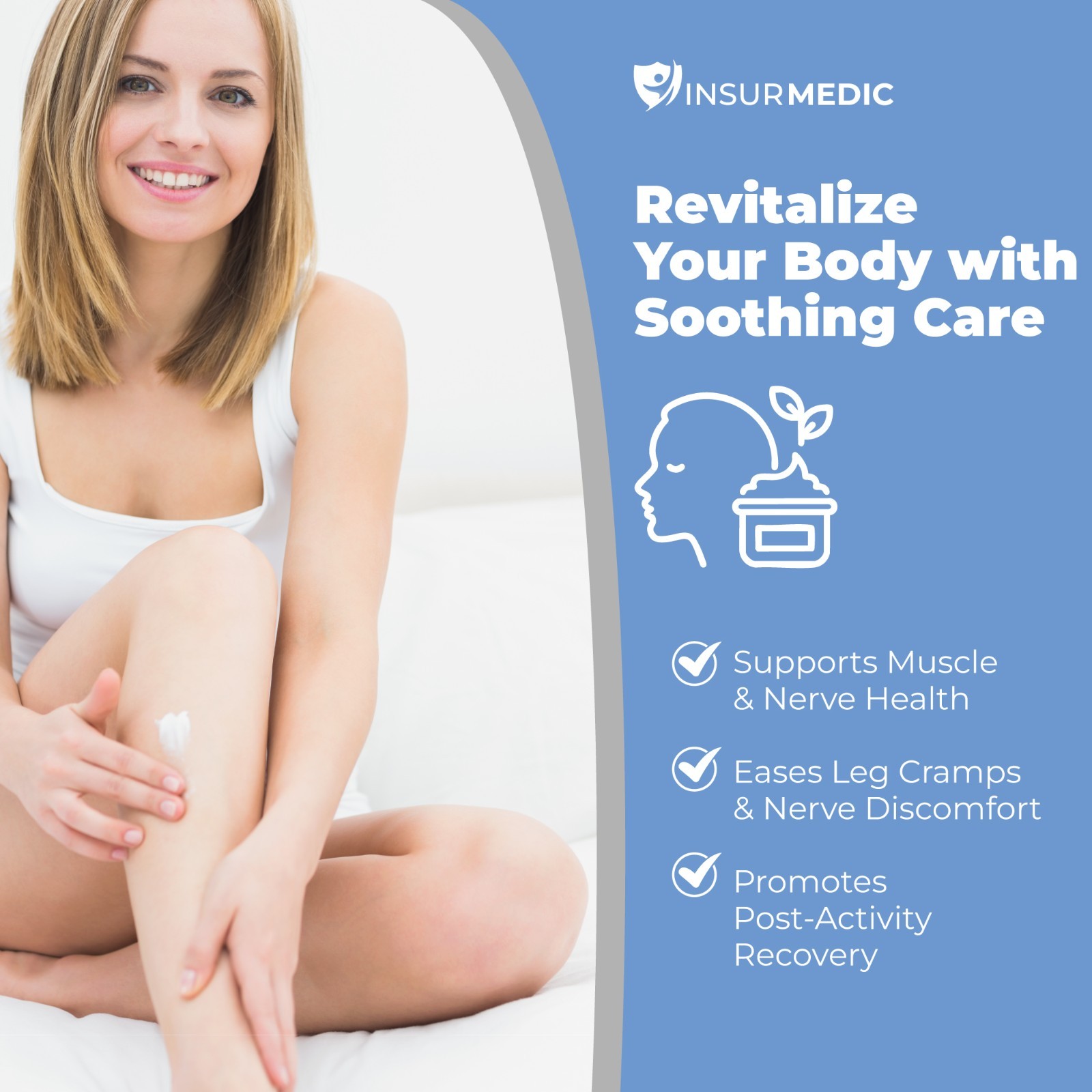 Magnesium Cream for Neuropathy – Nerve Muscle Cramps Body Pain