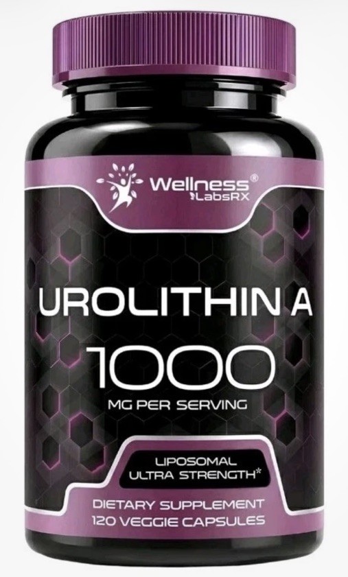 Urolithin A – Wellness LabsRx 1,000mg – 120 capsules – Exp 04/2028