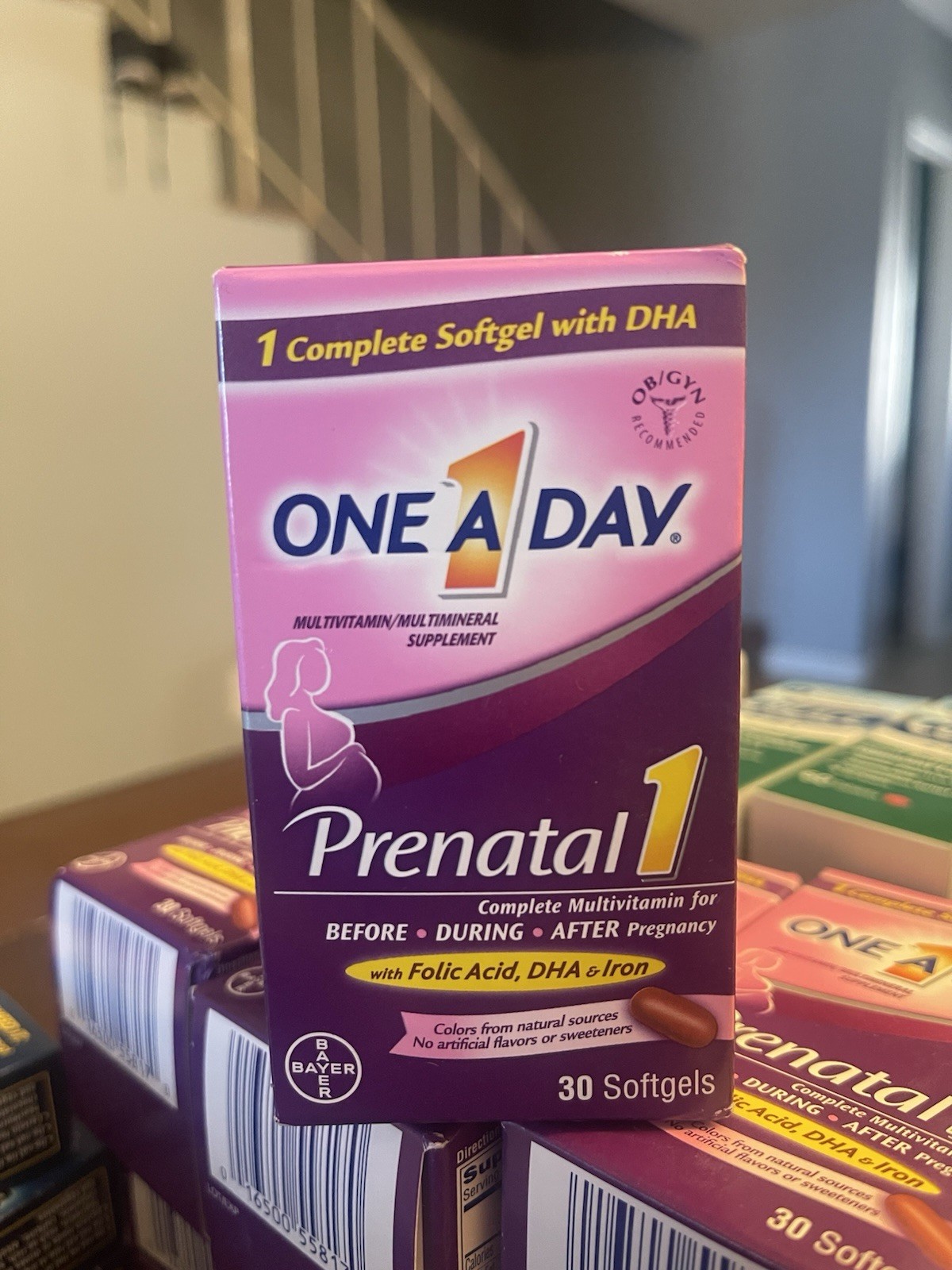 One A Day Prenatal 1 Multivitamin Supplement 30 Softgels EXPIRES 06/2026