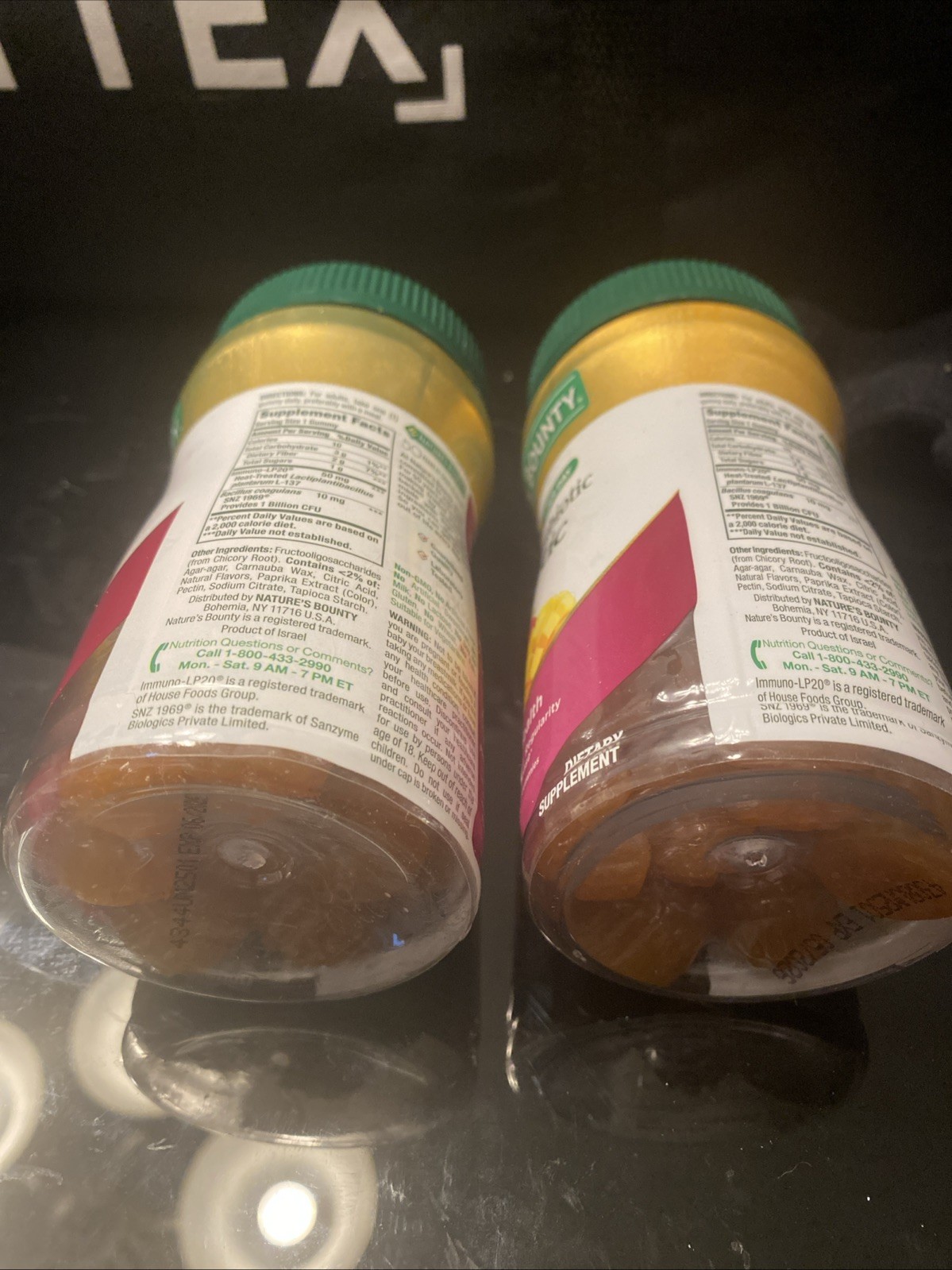 Nature’s Bounty Probiotic 60 Gummies | Tropical Mango | Exp 06/2026 | 30 each