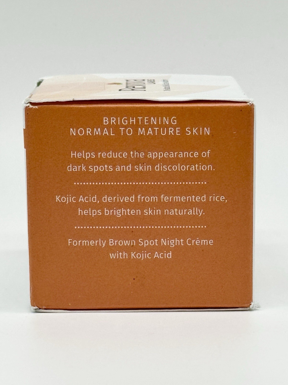 Reviva Labs Brown Spot Night Creme Brightening 1 5 oz 42 g Cruelty-Free