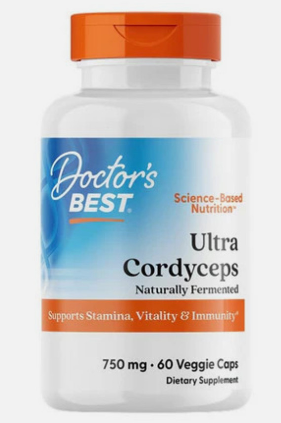 Doctor’s Best Ultra Cordyceps 60 Veggie Caps 750 mg EXP 08/2026