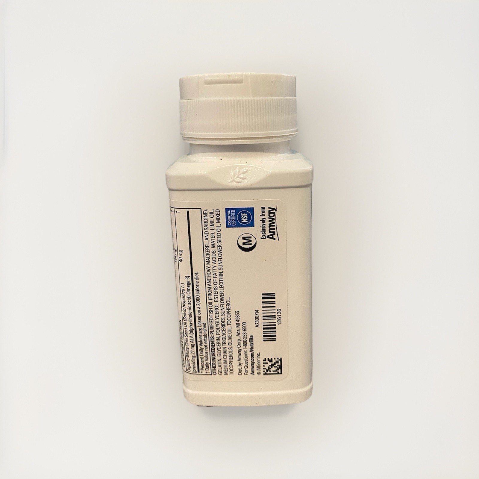 Amway Nutrilite Advanced Omega Softgels 60 Tablets