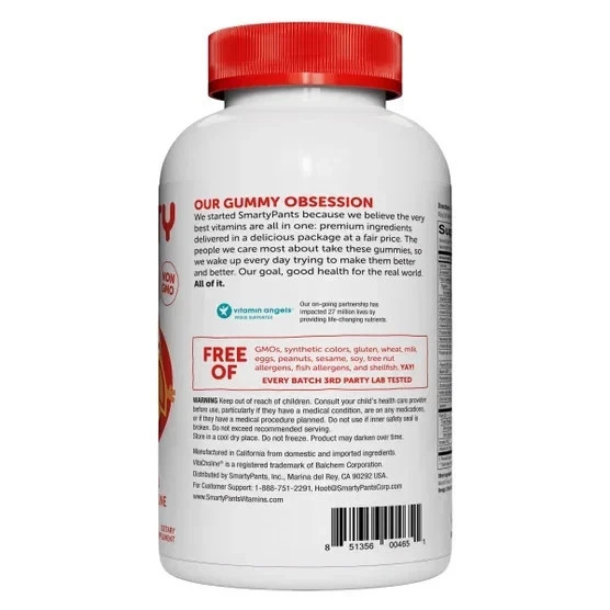 Smarty Pants Kids Complete Multi-vitamin – 180 Gummies