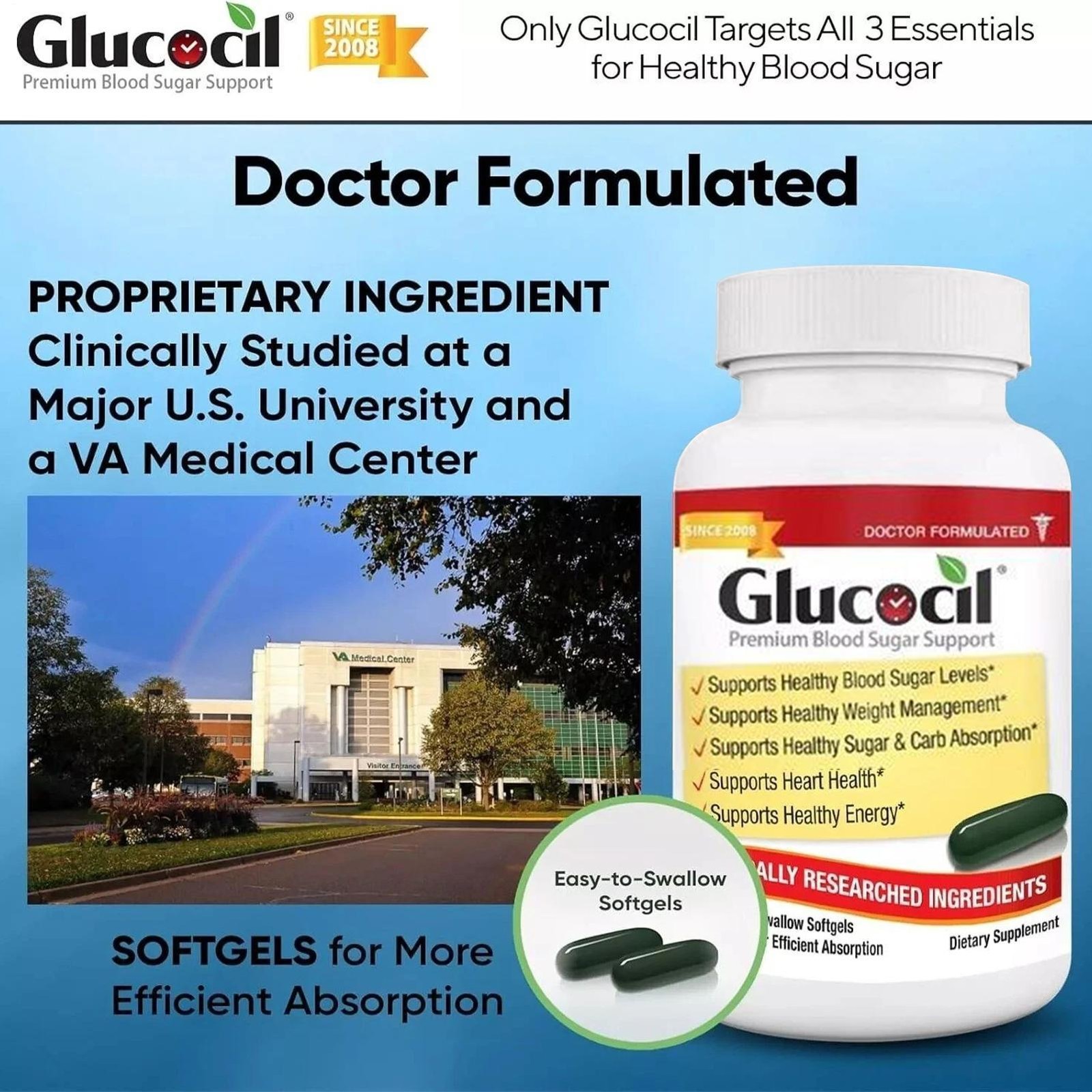 30-Day Supply 120CT – Premium Blood Sugar Support