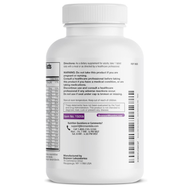 Women’s 50+ Complete Multivitamin Multimineral Daily Wellness Energy Support
