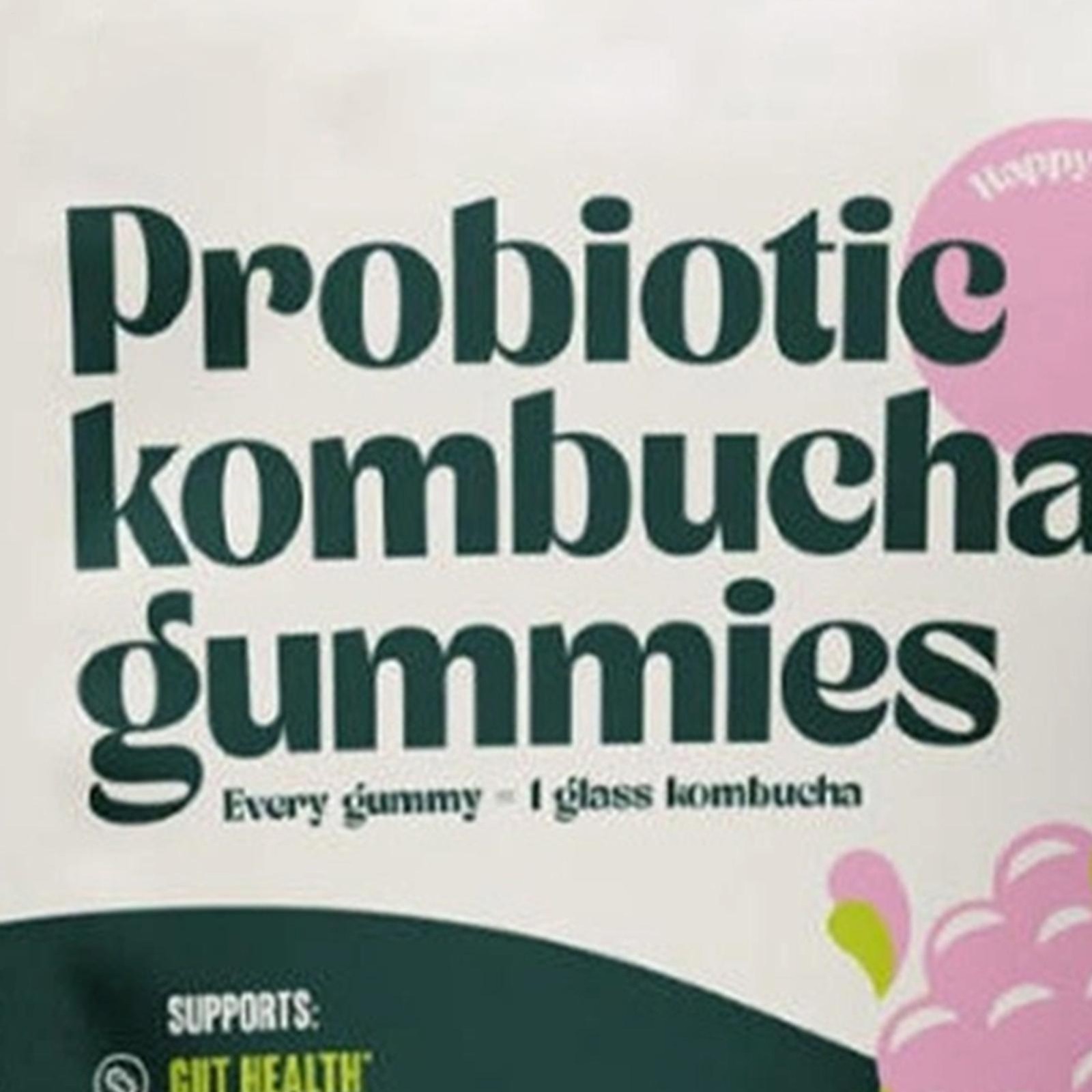 Probiotic Kombucha Gummy – Prebiotics, Gut Health – Probiotics For Women And Man