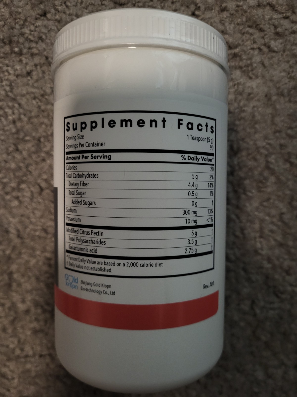 Allergy Research Group Modified Citrus Pectin 16oz 90 servings FAST SHIPPING