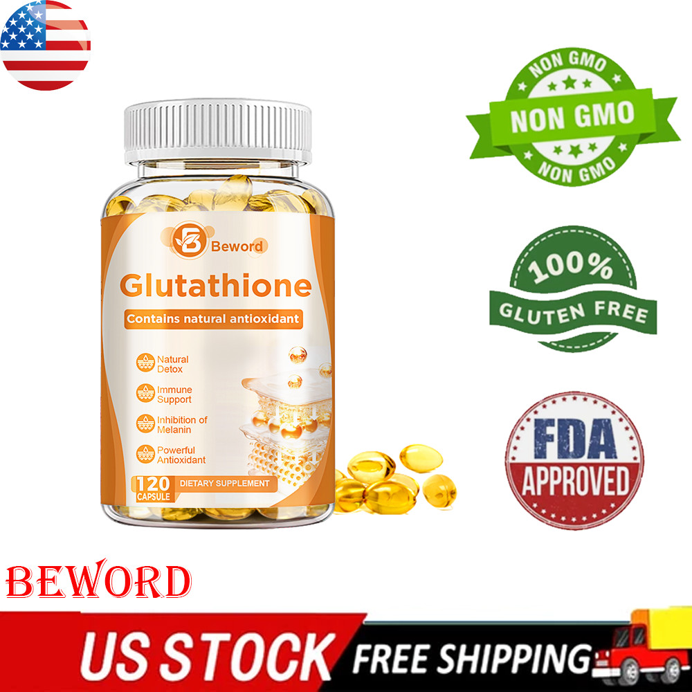 L-Glutathione 1000mg Capsules – Antioxidant, Liver, Immune & Cell Health Support
