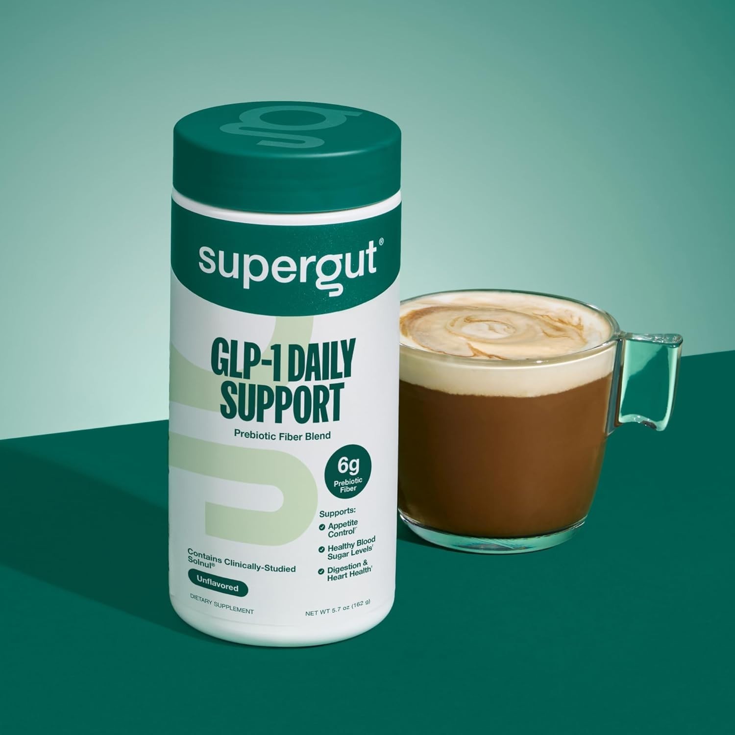 Supergut Daily Support – High Fiber Supplement Powder for Women & Men